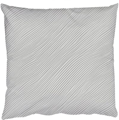 Sierkussens - Kussentjes Woonkamer - 50x50 cm - Golven - Ribbels - Wit