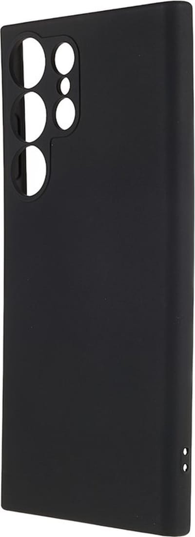 Hoesje Geschikt Voor Samsung Galaxy S23 Ultra TPU hoesje – soft silicone Backcover - Zwart