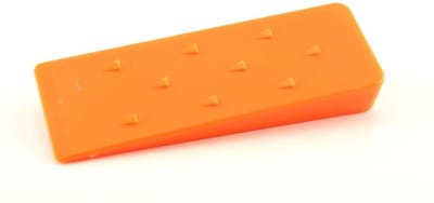 GreenTech Kunststof splijtwig met weerhaken - lichtgewicht en oranje