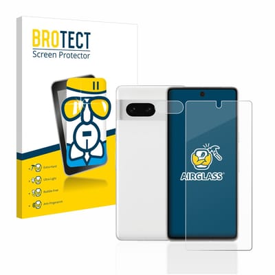 Screenprotector voor Google Pixel 7 (Voor+Camera) Beschermglas transparant