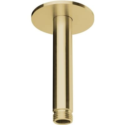 Herzbach DESIGN iX PVD ceiling arm seven round for rain shower 10 cm21.964810.1.41