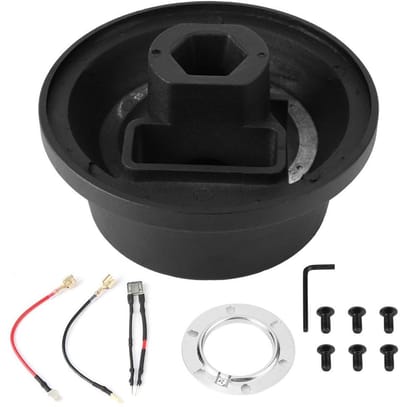 Dailygoods - Snelle Ontgrendel Kit - Adapter voor Stuurwiel - Geschikt voor Fiesta Focus Mondeo Mustang - Veilig en Eenvoudig - Hoogwaardige Kwaliteit...