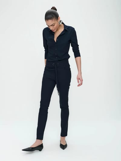 Pants Idris Technical Jersey | Blue - Blue / XXS