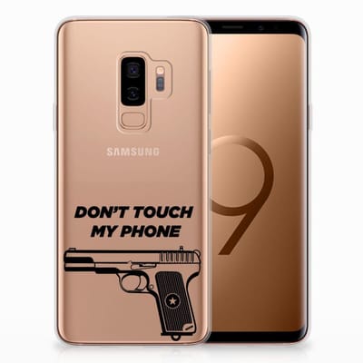 Samsung Galaxy S9 Plus Silicone-hoesje Pistol DTMP