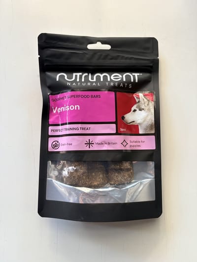 Nutriment Superfood Bars - Venison - 3 stuks