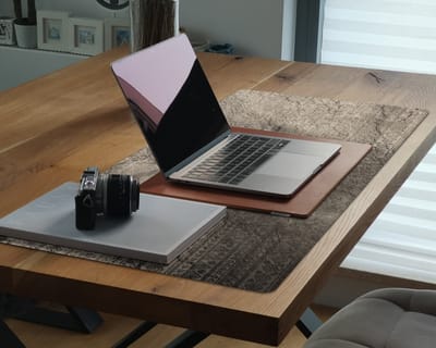 Coloray Bureau Onderlegger - Leeuw Afrika Patronen Computer Mat - 100 cm x 50 cm - Grijs Bureau Onderlegger - Bureau Pad - Bureau Mat - Bureaumat - Onderlegger Bureau
