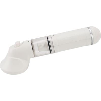 Aspirateur de toilettage pour animaux de compagnie Brosse automatique pour le shedding Kit d'aspirateur de toilettage pour chiens pour chiens chats lit tapis white
