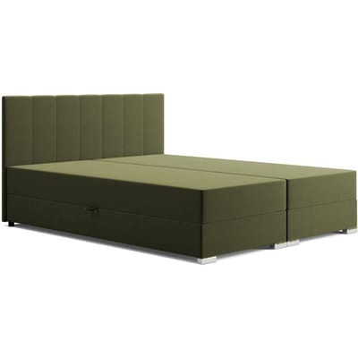 Boxspring Jaya 140x200 cm fluweel met opbergruimte | NADUVI Collection