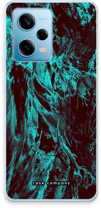 Case Company® - Hoesje geschikt voor Xiaomi Redmi Note 12 Pro 5G hoesje - Ice Age - Soft Cover Telefoonhoesje - Bescherming aan alle Kanten en Schermrand