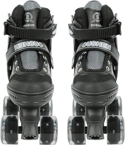 Verstelbare 3-in-1 Skates: Inlineskates, Rolschaatsen en Skeelers voor Kinderen en Volwassenen