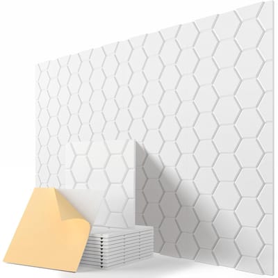 Cosensi- Akoestische Panelen 12 Stuks - Geluidsisolatie - Geluidsabsorber - Wanddecoratie - Veilig Materiaal - Uniek Ontwerp 30 x 30 x 1 cm