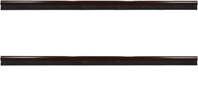 KOTARBAU® 2 stuks Borstelafdichting voor Deur, 100 cm, Bruin, Automatische, PVC Tochtstrip Met Borstel, Zelfklevend, Insectenwerend, Geschikt Voor Binnendeur, Eenvoudige Montage