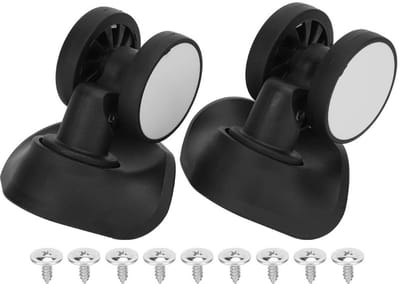Dailygoods- Kofferwiel Vervangset - Duurzaam - Lichtgewicht - Mute/Antislip - Geschikt voor Kofferaccessoire - Eenvoudige Installatie - Kofferwielen