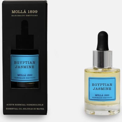 Cereria Mollà 1899 Essential Oil 30ml Egyptian Jasmine Essentiële Olie voor aroma verdamper 100% natuurlijk bloemen jasmijn fris lente in huis
