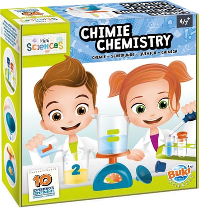 Buki - Mini Sciences - Je Eerste Scheikunde Set - Experimenten - Wetenschappen