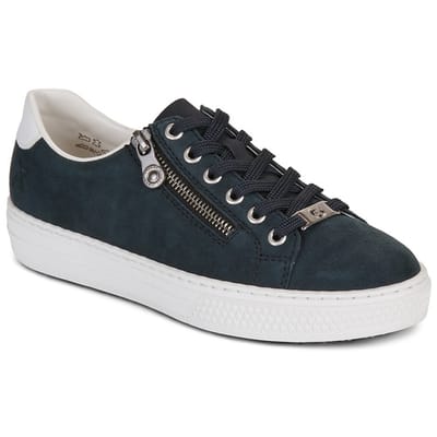 Rieker Sport Sneakers - Dames - Blauw - Maat:36