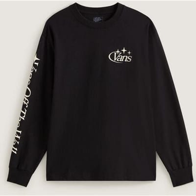 Vans Shirt met lange mouwen - Advanced Vee LS Tee - S tot XXL - voor Mannen - zwart