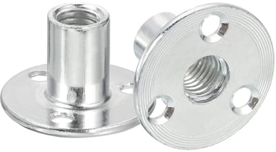 Solidchoice - M12 T-Nuts met Ronde Basis, 10 Stuks
