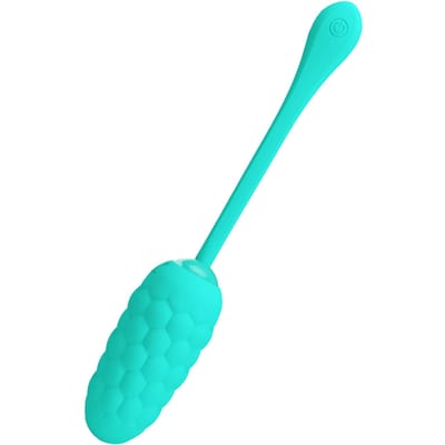 Pretty Love - Marina - Vibrerend Eitje met Nopjes - Handige Eénknopsbediening - Turquoise