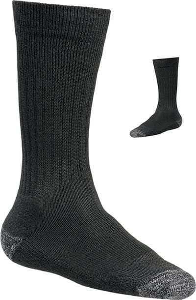 Bata Industrials - 3-Pack - Vlamwerende Werksokken - Thermo - Wol - Heren / Dames - zwart - 35-38 - 122110102