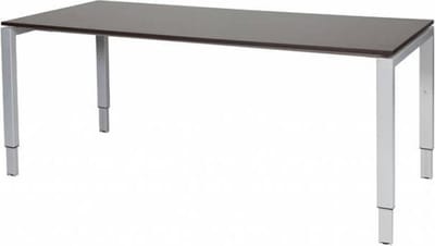 Verstelbaar Bureau - Domino 180x80 logan - alu frame