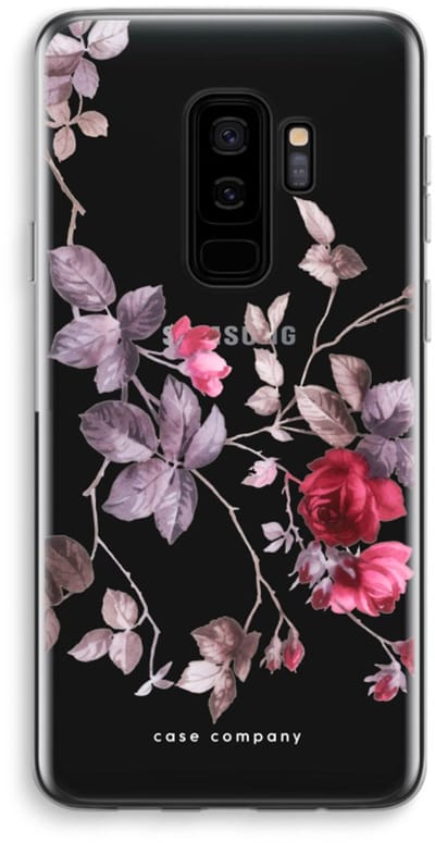 Case Company® - Hoesje geschikt voor Samsung Galaxy S9 Plus hoesje - Mooie bloemen - Soft Cover Telefoonhoesje - Bescherming aan alle Kanten en Schermrand