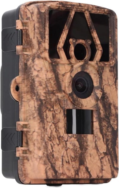 Wildcamera - Natuurcamera Observatie - Dieren Leven Vastleggen - 60MP 8K Video - 120 Graden Hoek - Groen