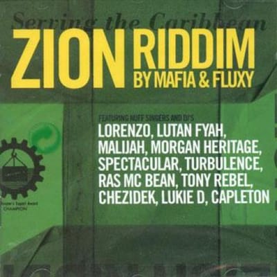 CD DIVERSEN - Zion Riddim HBECD20651 Irie Ites EU/He 2005 Frankrijk Reggae, Ska & Dub