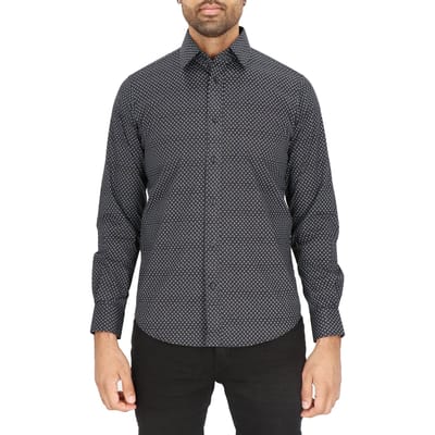 Scotch & Soda Dress Shirt Black Größe: 37 | Business hemden Outlet | Herren | Schwarz