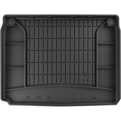 FROGUM PROLINE Kofferbakmat - Geschikt voor RENAULT KADJAR (2015-2022) - Bovenste laadvloer - TPE Rubber - Zwart