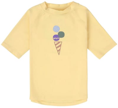 Lässig - UV zwemshirt - Gelato ijsjes - Geel - Maat 86