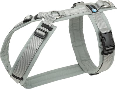 AnnyX Hondentuig - Y-tuigje - Grijs - Zilvergrijs - maat XXS - Borstomvang 36-42cm