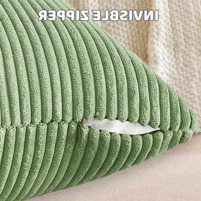 Decoratieve kussens 40 x 40 cm in bonte groene kleur - Set van 2 voor een sfeervolle inrichting