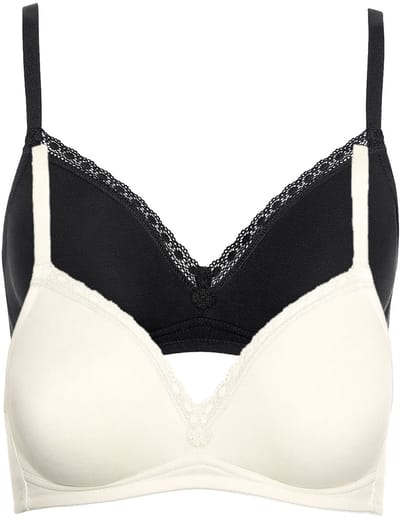 2-pack Zachte BH Ines