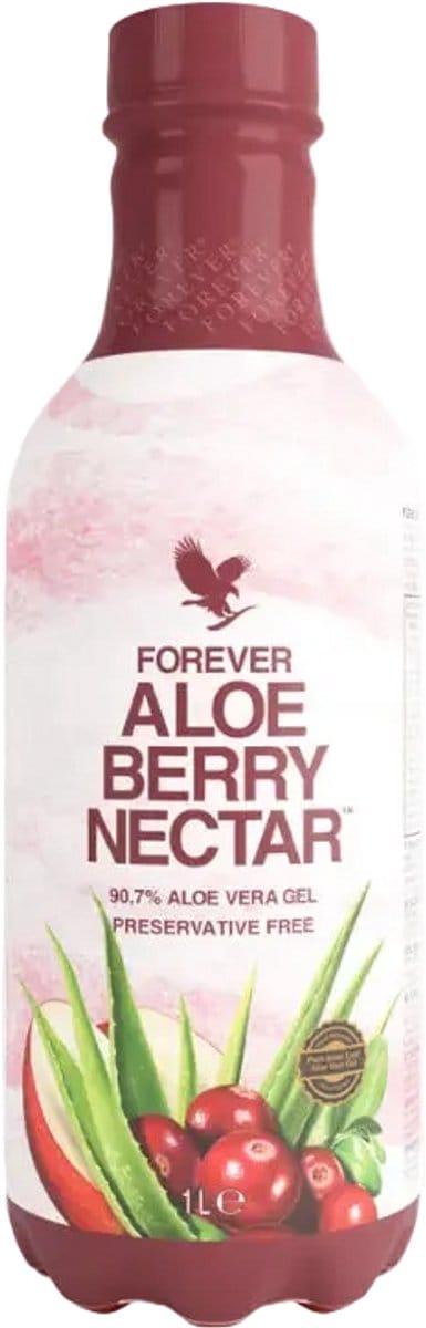 Forever Aloe Berry Nectar 1L – Cranberry & Appel