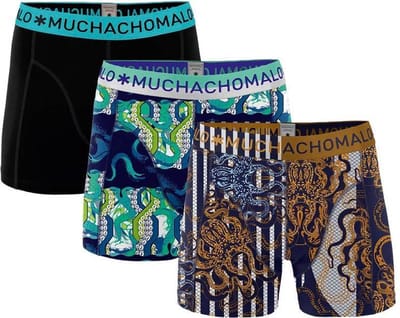 Muchachomalo Boxers Release the Kraken 3-Pack Heren - Multi - M