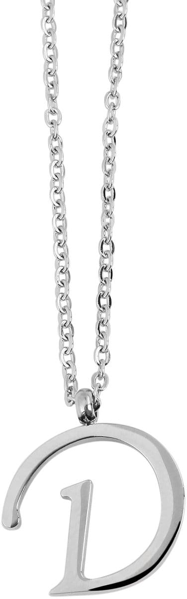 AKZENT Akzent unisex ketting met hanger Kiah, zilverkleurig, duurzaam