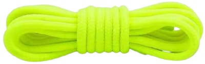 Ronde schoenveters fluor groen -dikte 5 MM- 120cm- Outdoor/ sport schoenen veters