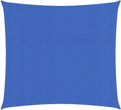 vidaXL - Zonnezeil - 160 - g/m² - 2x2 - m - HDPE - blauw
