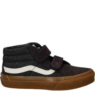 Vans Youth Unisex Sk8-mid Reissue V Denim Black Größe: 32 | Schuhe Outlet | Unisex | Schwarz