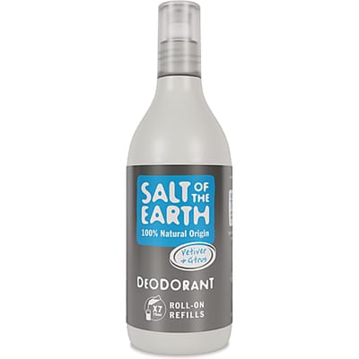 Salt of the Earth Deodorant Roll-on Refill - Vetiver & Citrus