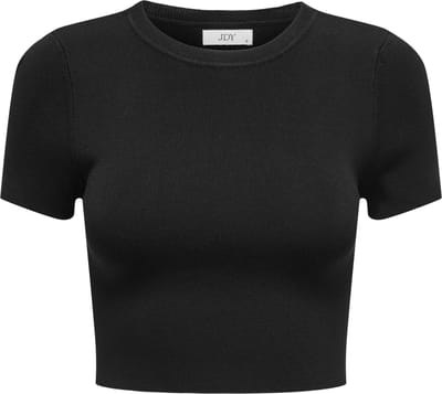 Jdy Cirkeline T-shirt Met Korte Mouwen Beige S Vrouw