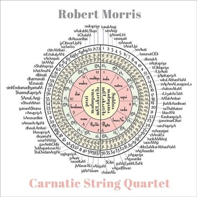 Robert Morris - Carnatic String Quartet (CD)
