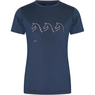 Hv Polo Shirt Hv Polo Hvpwesla Kids Donkerblauw - 116