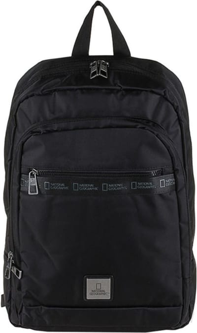 National Geographic Laptop Rugzak / Rugtas / Schooltas - 15 inch - New Generation - N04604 - Zwart - Zwart