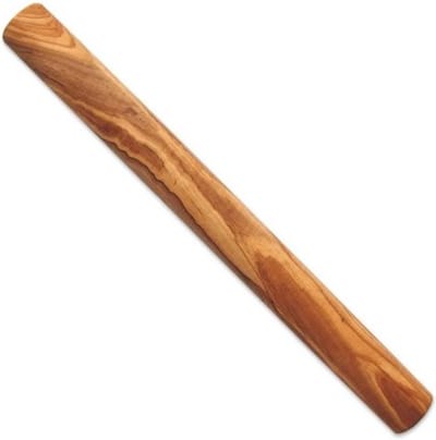 D.O.M. Olijfhouten Deegroller | 25 cm | Antibacterieel & Duurzaam | Perfect voor Deeg en Bakgerechten