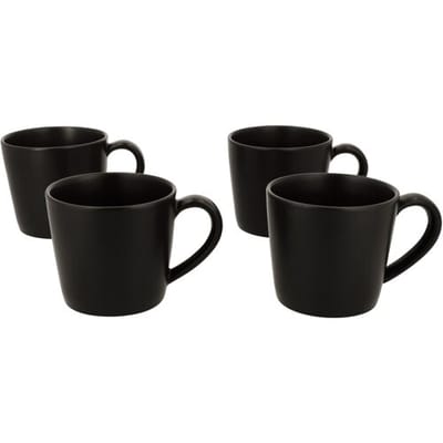SILVERCREST Mokken, 4 stuks, 370 ml (Zwart)