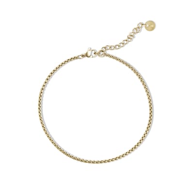 Amberz Gourmet armband dames – fijne goud kleurig armband - waterproof – Oro