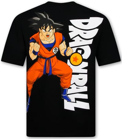 Oversized T shirt Heren - Heren Tshirts Dragon Ball - Tshirts Heren Grappig -1965- Zwart