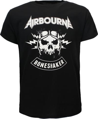 Airbourne Rock and Roll Boneshaker T-Shirt - Officiële Merchandise - S